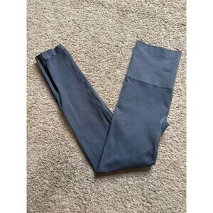 NWT Spanx Pull On High Rise Skinny Leg Seamless Side Zip Ankle Leggings Gray XL